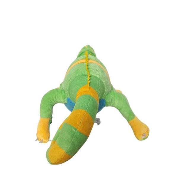 Adore Cham Green Yellow Chameleon Plush Stuffed Animal 16" - Picture 4 of 8